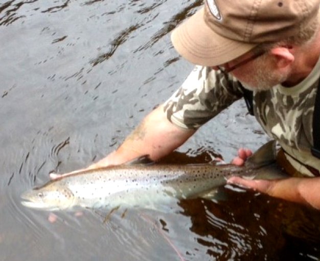 FISHING AT LOCH ECK