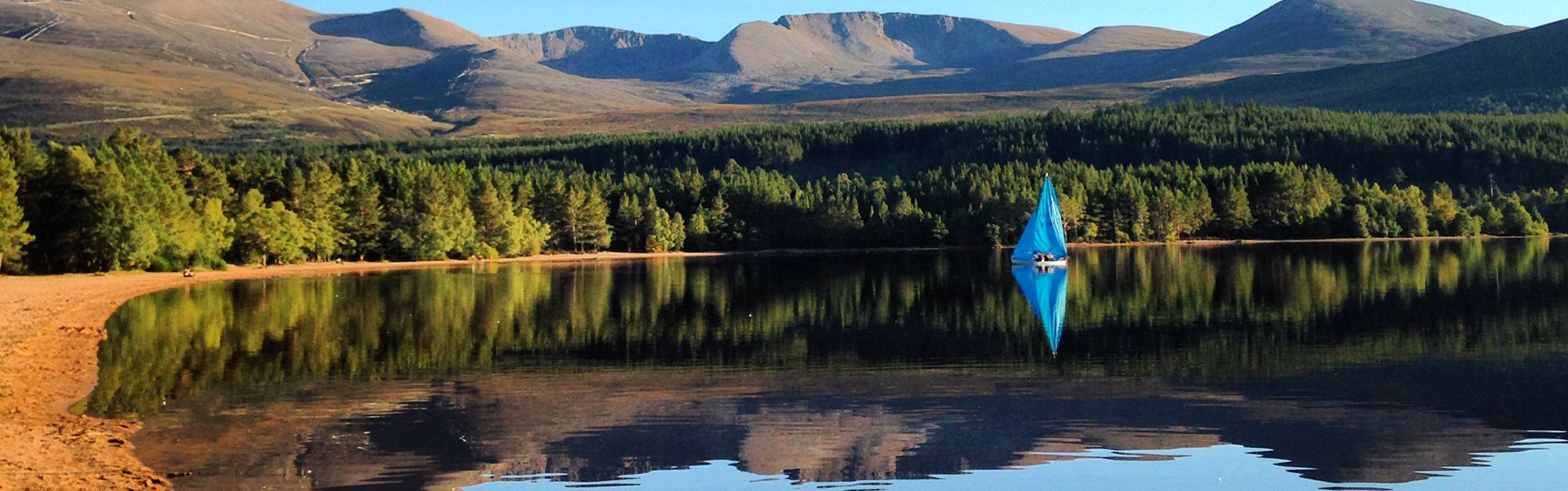 Scenic locations in the cairngorms