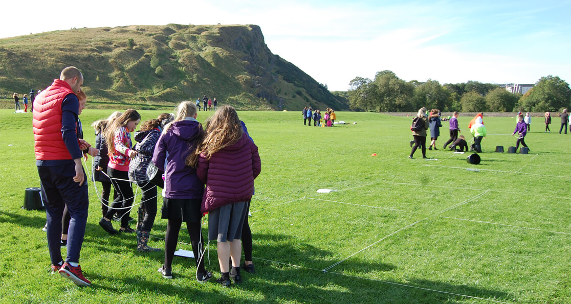 Outdoor Learning at Holyrood Park